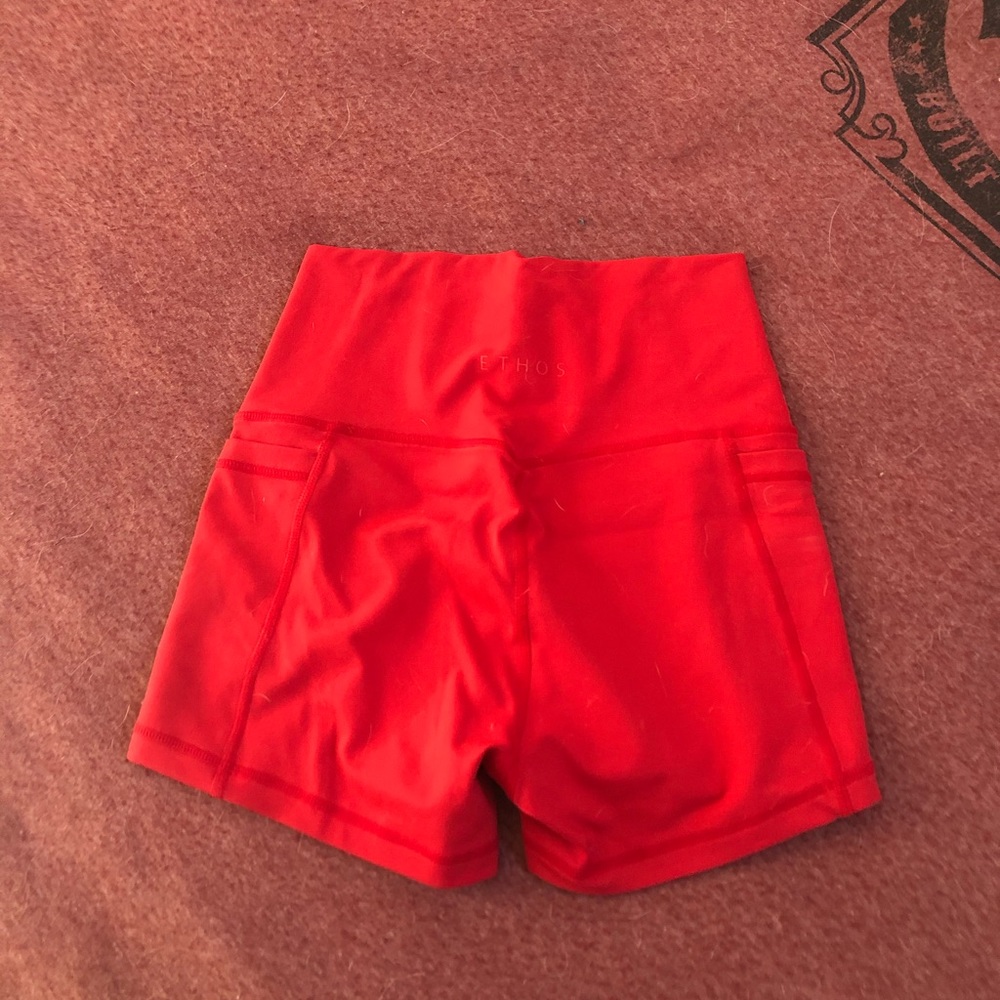 Red Ethos athletic shorts